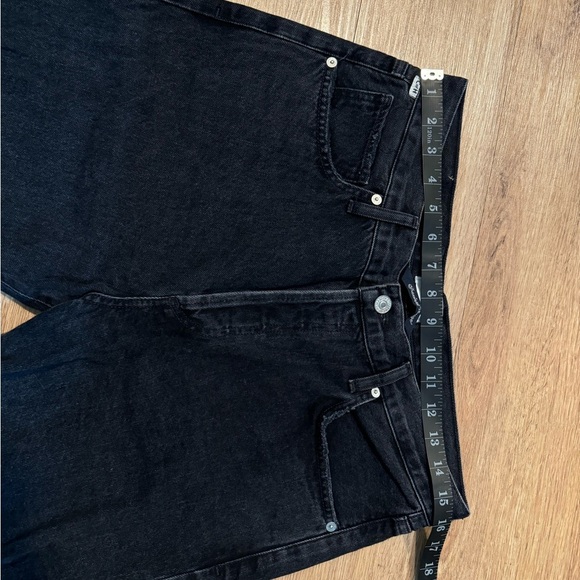 Citizens of Humanity Black Emery Crop Relaxed Straight - Picture 8 of 10